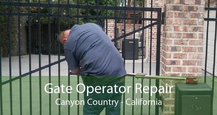 Gate Operator Repair Canyon Country - California